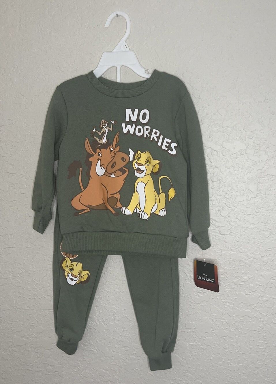 Disney matching Sets Carters 3T Toldder Girls